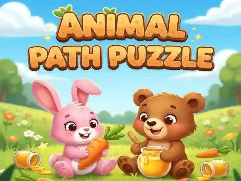 Animal Path Puzzle — 無料オンラインゲーム