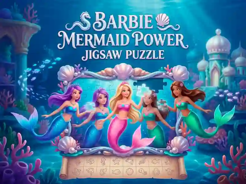 Barbie Mermaid Power Jigsaw Puzzle — 無料オンラインゲーム