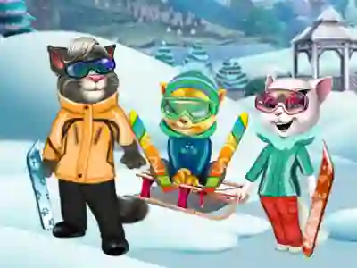 Cats Winter Fun — 無料オンラインゲーム