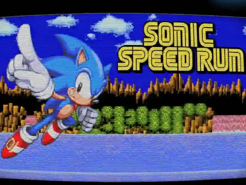 Sonic Speed Run — 無料オンラインゲーム