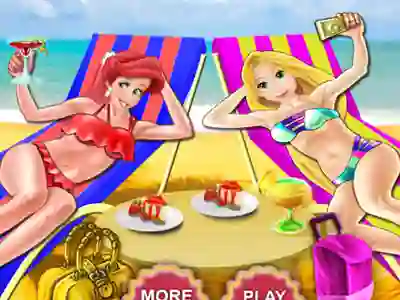 Princess Beach Dress Up — 無料オンラインゲーム
