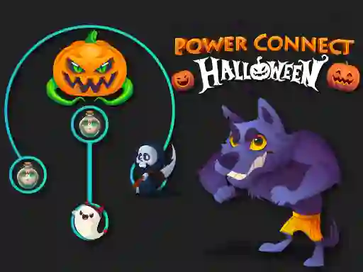 Power Connect Halloween — 無料オンラインゲーム