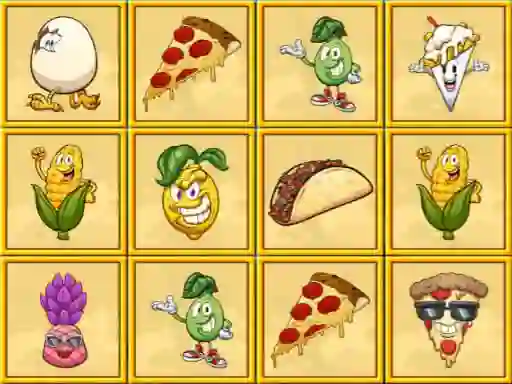 Foody Memory — 無料オンラインゲーム