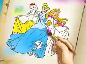 Princesses Coloring Book — 無料オンラインゲーム