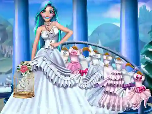 ゲームPrincess Snow Weddingオンライン