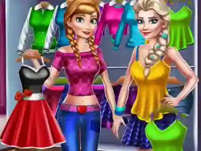ゲームPrincesses Casual Outfitsオンライン