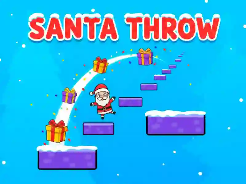 ゲームSanta Throwオンライン