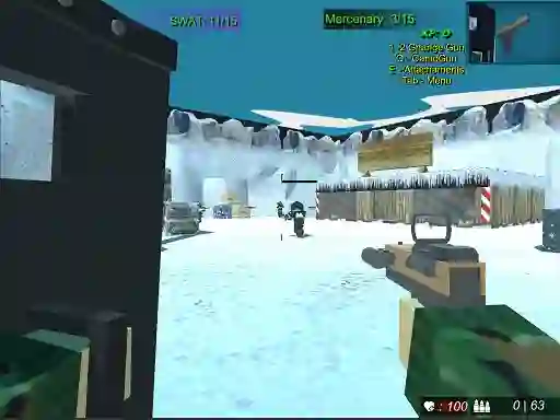Blocky Combat Swat 2 — 無料オンラインゲーム
