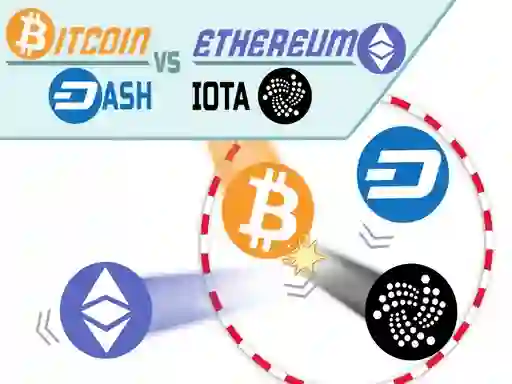 Bitcoin vs Ethereum — 無料オンラインゲーム