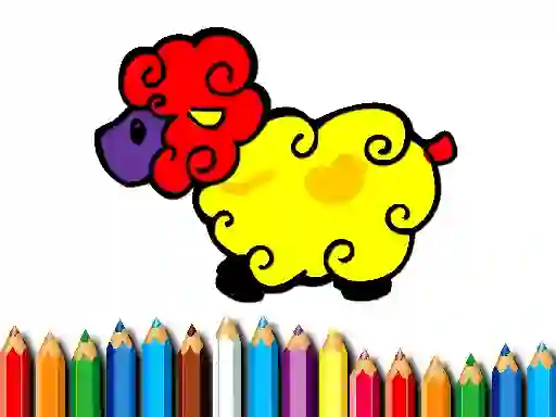 Baby Sheep Coloring — 無料オンラインゲーム