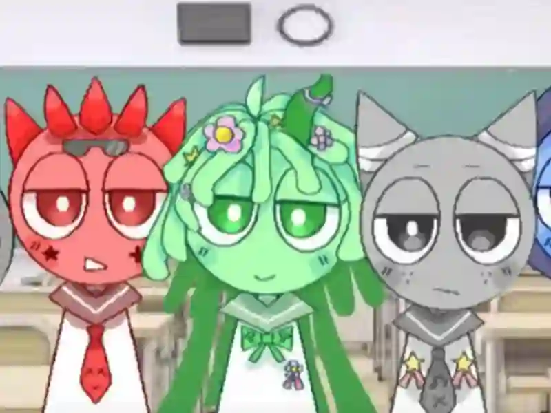 ゲームSprunki Spupilオンライン