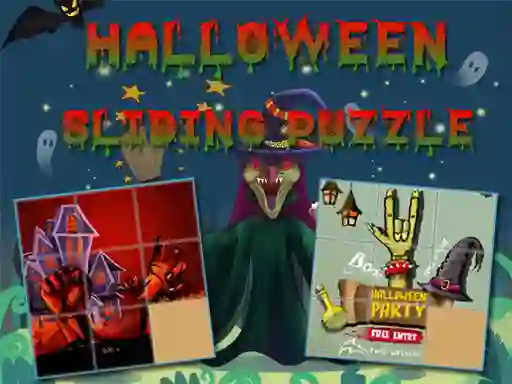 Halloween Sliding Puzzle — 無料オンラインゲーム