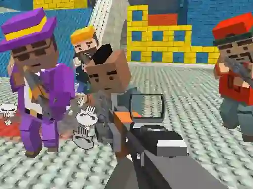 GunGame shooting warfare: blocky gangster — 無料オンラインゲーム