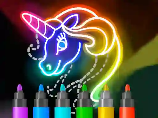Learn to Draw Glow Cartoon — 無料オンラインゲーム