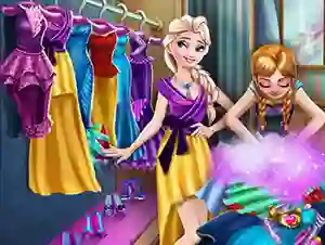 Ice Kingdom Wardrobe Cleaning — 無料オンラインゲーム
