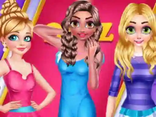 ゲームPrincess Fashion Quizオンライン