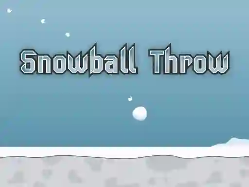 Snowball Throw — 無料オンラインゲーム