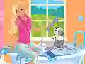 ゲームBarbie Pet Washオンライン