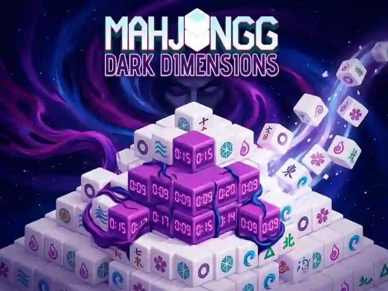 ゲームMahjongg dark dimensionsオンライン