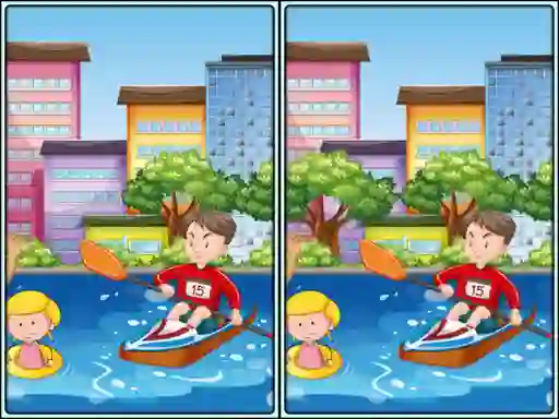 Spot 5 Diffs Urban Life — 無料オンラインゲーム