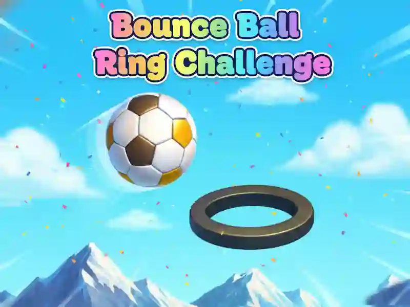 ゲームBounce Ball Ring Challengeオンライン