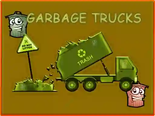 Garbage Trucks Hidden Trash Can — 無料オンラインゲーム