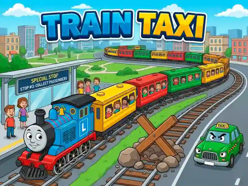 ゲームTrain Taxiオンライン