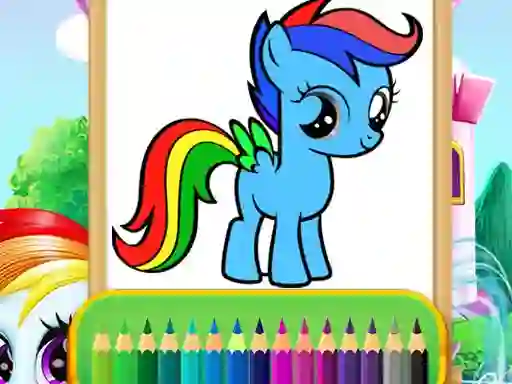 Wonder Pony Coloring — 無料オンラインゲーム