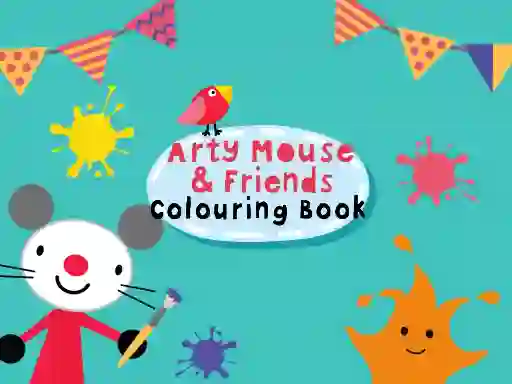 Arty Mouse & Friends Coloring Book — 無料オンラインゲーム