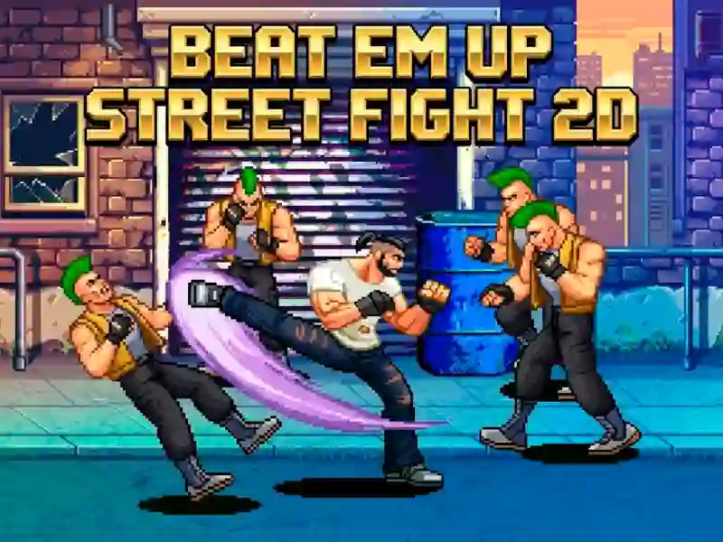 Beat Em Up Street Fight 2d — 無料オンラインゲーム