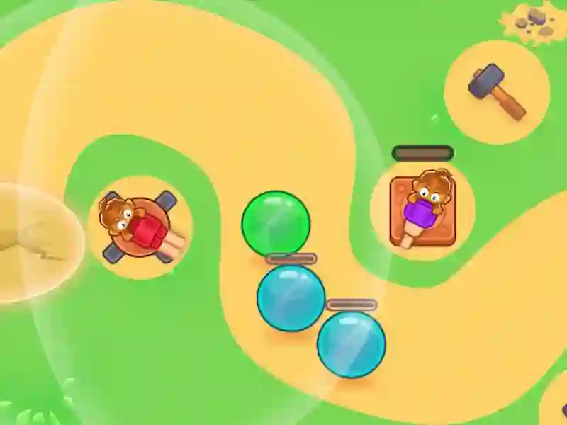 Monkey Bubble Defense — 無料オンラインゲーム