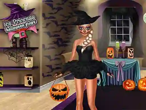 Ice Princess Halloween Preps — 無料オンラインゲーム