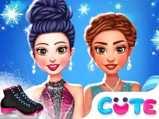 ゲームPrincess Winter Ice Skating Outfitsオンライン