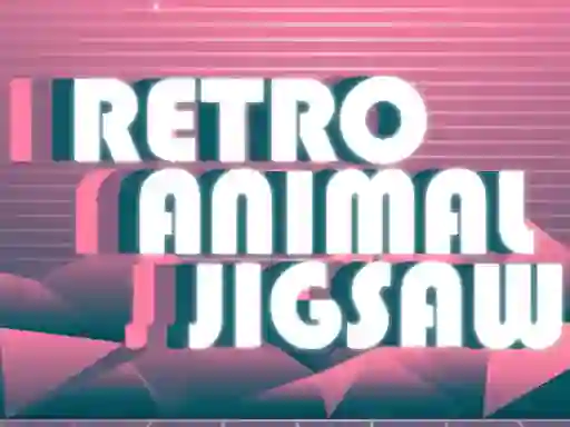 Retro Animal Jigsaw — 無料オンラインゲーム