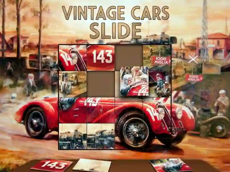Vintage Cars Slide — 無料オンラインゲーム