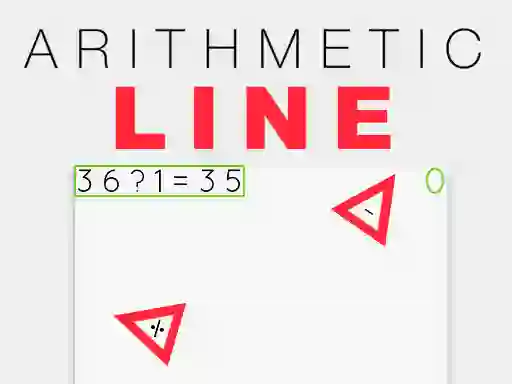 Arithmetic line — 無料オンラインゲーム