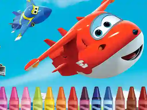 Superwings Coloring — 無料オンラインゲーム