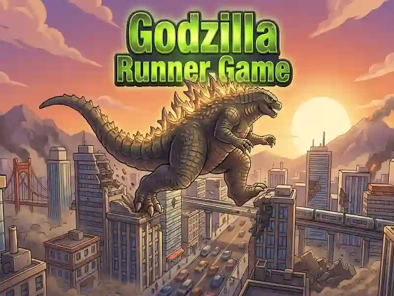 Godzilla Runner Game — 無料オンラインゲーム