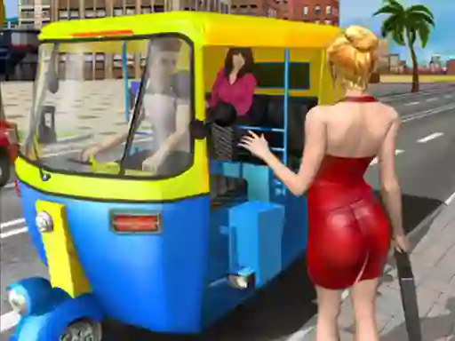 Real Rickshaw Drive — 無料オンラインゲーム