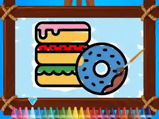 Kids Coloring Bakery — 無料オンラインゲーム