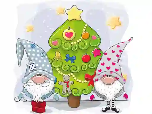 Cute Gnomes Hidden Stars — 無料オンラインゲーム