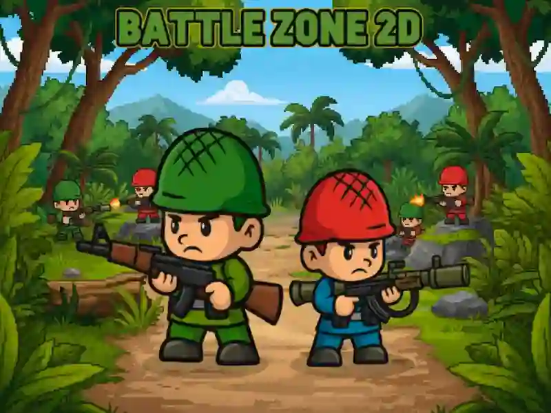Battle Zone 2D — 無料オンラインゲーム
