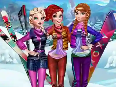 Princesses Visit Arendelle — 無料オンラインゲーム