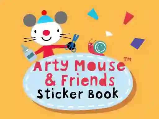 Arty Mouse & Friends Sticker Book — 無料オンラインゲーム