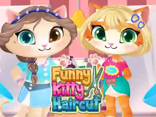 Funny Kitty Haircut — 無料オンラインゲーム