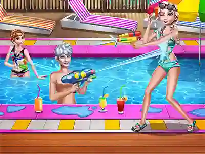 Sisters Pool Party — 無料オンラインゲーム