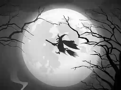 The Night Of the Witches Jigsaw — 無料オンラインゲーム