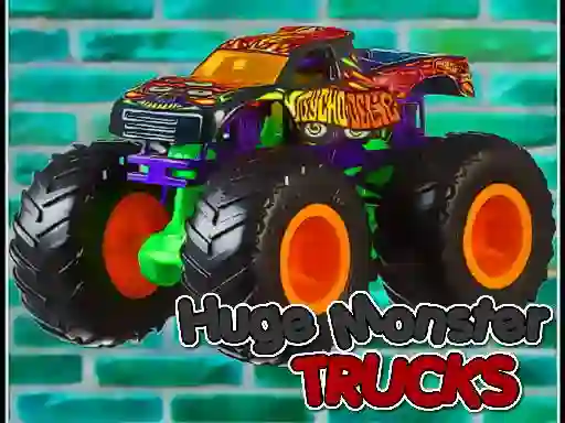 Huge Monster Trucks — 無料オンラインゲーム