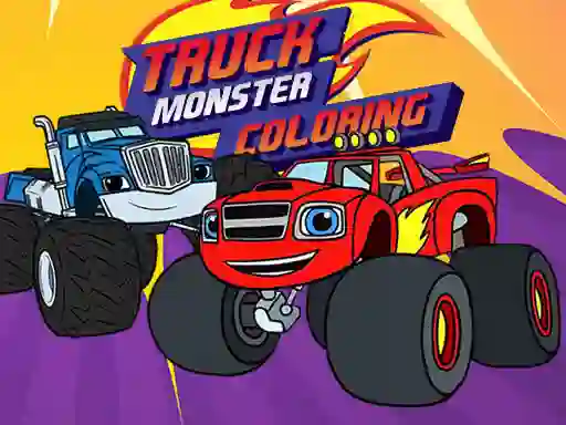 Truck Monster Coloring — 無料オンラインゲーム