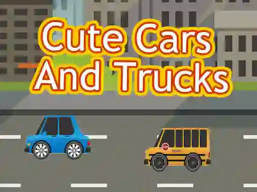 Cute Cars and Trucks — 無料オンラインゲーム